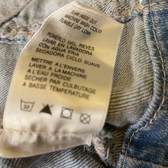 RTB Real Tough B itch Denim Jacket SMALL Biker Babe Blue Jean Embroidered Bling - Picture 11 of 11